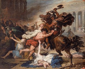 Studie zur Zerstörung Jerusalems durch die Römer von François Joseph Heim
