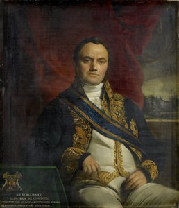Porträt von Léonard Pierre Joseph, Viscount du Bus de Gisignies, General-Kommissar