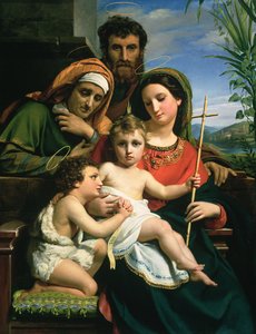 Die Heilige Familie mit den Heiligen Johannes dem Täufer und Elisabeth, 1823
