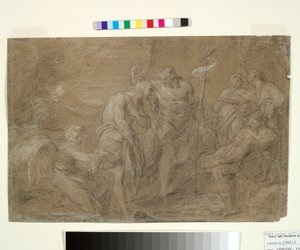 Die Taufe Christi, ca. 1700-37 von François Lemoyne