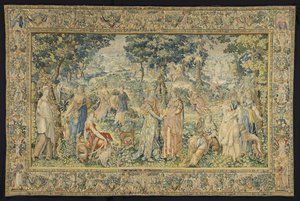 Cephalus und Procris (Wandteppich mit der Geschichte von Cephalus und Procris aus der Diana-Reihe)