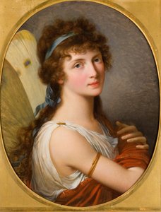 Porträt von Lady Charlemont als Psyche von Francois Xavier Fabre