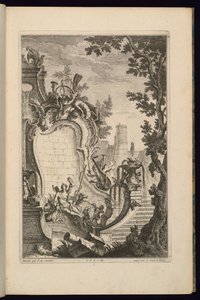 Entwurf für einen Brunnen mit Diana von François de Cuvilliés the Elder