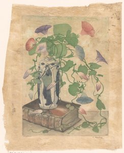 Winde in einer Keramikvase von Frans Everbag (signed by artist)