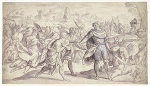 Josua sendet Boten nach Ai von Frans Francken (I)