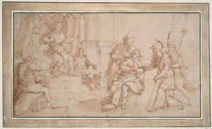 Die Blendung des Zaleukos von Lokri von Frans Francken the Younger