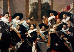 Bankett der Offiziere des Korps von Saint Adrien von Haarlem