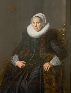 Porträt von Cornelia Claesdr. Vooght (?-?) von Frans Hals