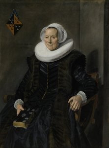 Porträt von Maritge Claesdr Vooght von Frans Hals