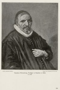 Porträt von Theodorus Wikenburg von Frans Hals