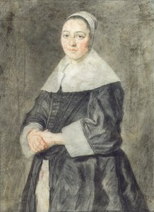 Porträt einer Dame von Frans Hals