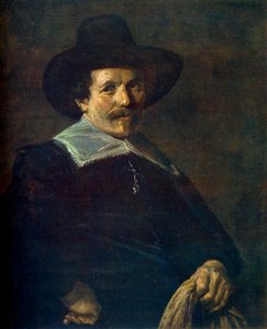 Porträt eines Mannes mit Handschuhen, ca. 1645, 1912 von Frans Hals