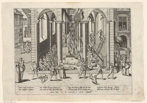 Bildersturm, 1566 von Frans Hogenberg