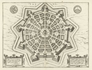 Stadtplan von Palmanova