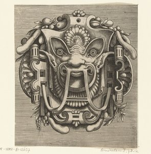 Maske aus Rollwerk von Frans Huys