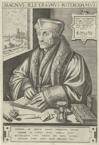 Porträt von Desiderius Erasmus