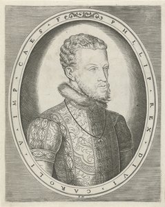 Porträt von Karl V. von Habsburg oder Philipp II. von Spanien