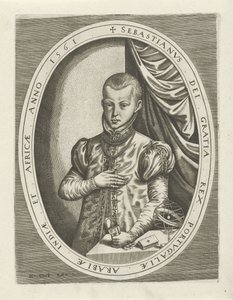 Porträt von Sebastian I. von Portugal von Frans Huys