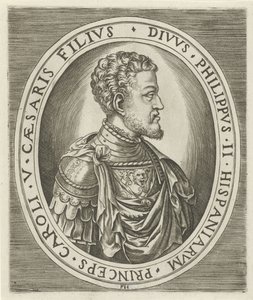 Porträt von König Philipp II., König von Spanien von Frans Huys