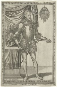 Porträt von König Philipp II. von Spanien von Frans Huys