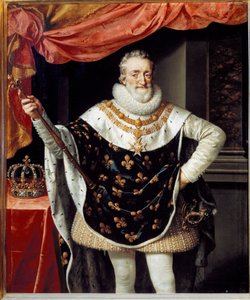 Porträt von Heinrich IV. von Frankreich