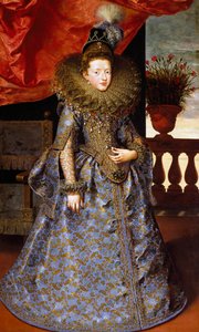 Porträt von Margherita von Savoyen, von Frans Pourbus dem Jüngeren von Frans II Pourbus
