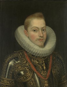 Porträt von Philipp III., König von Spanien, ca. 1600 von Frans II Pourbus