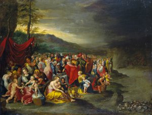 Der Durchzug durch das Rote Meer von Frans II the Younger (workshop of) Francken