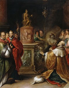 Der Götzendienst Salomos, ca. 1622 von Frans II the Younger Francken