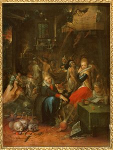 Der Hexensabbat von Frans II the Younger Francken