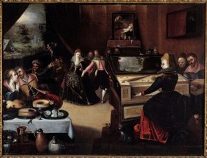 Der verlorene Sohn bei Kurtisanen