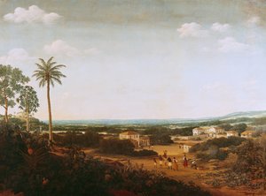 Haus eines portugiesischen Edelmanns in Brasilien von Frans Post