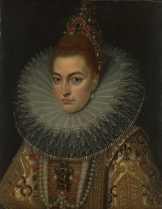 Porträt von Erzherzogin Isabella Clara Eugenia (1566-1633), Infantin von Spanien