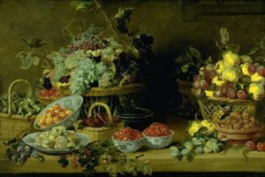 Stillleben mit Früchten auf einem Tisch von Frans Snijders