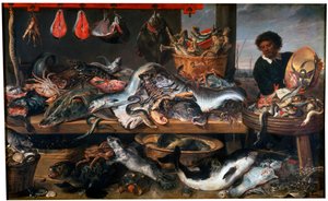 Ein Fischgeschäft, 17. Jahrhundert
