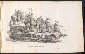 Dritter Prunkwagen im Umzug für den Heiligen Rombout, 1825 von Frans Vervloet