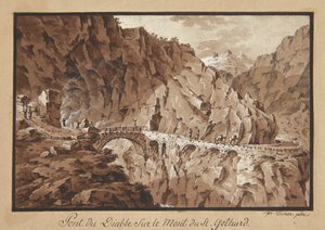Schweizer Aussicht von Frans Xaver Triner