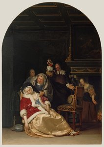 Der Arztbesuch von Frans van Mieris the Elder