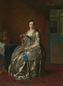 Porträt von Machteld Muilman von Frans van der Mijn