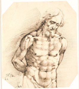 Halbfigur von Christus