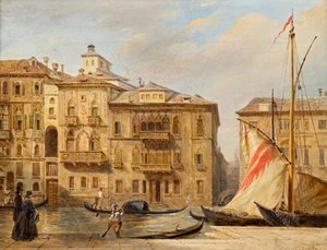 Der Canale Grande in Venedig