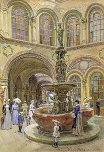 Das Bank- und Börsengebäude, Herrengasse, Wien, 1891