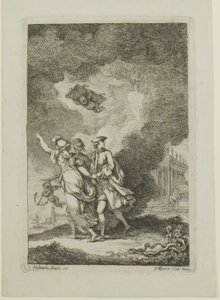 Tafel aus, Nella Venuta von Franz Edmund Weirotter