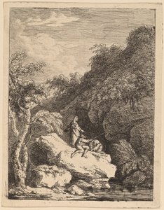 Die Vororte von Florenz, auf dem Weg nach Rom von Franz Edmund Weirotter