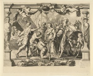 Achilles und Polyxena von Franz Ertinger