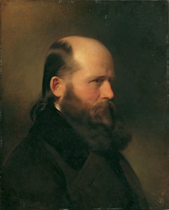 Der Schriftsteller und Musiker Dr. Groß von Franz Eybl