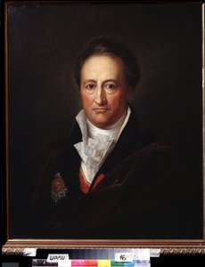 Porträt des Schriftstellers Johann Wolfgang von Goethe