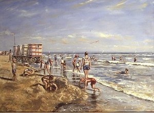 Sandburgen bauen von Franz Helfferich