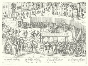 Hinrichtung der Grafen Egmont und Horn in Brüssel, 1568