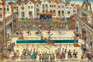 Heinrich II. von Frankreich tödlich verwundet, 30. Juni